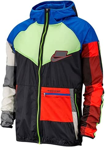 Amazon.com: Nike M Nk Wild Run Wr JKT Mens BV5570-480, Game Royal/Black/Volt/Reflective Silv 