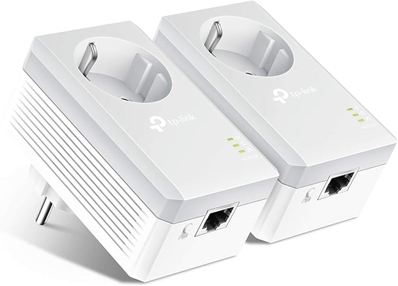 TP-Link TL- Passthrough Powerline Adapter Starter Kit 500Mbps