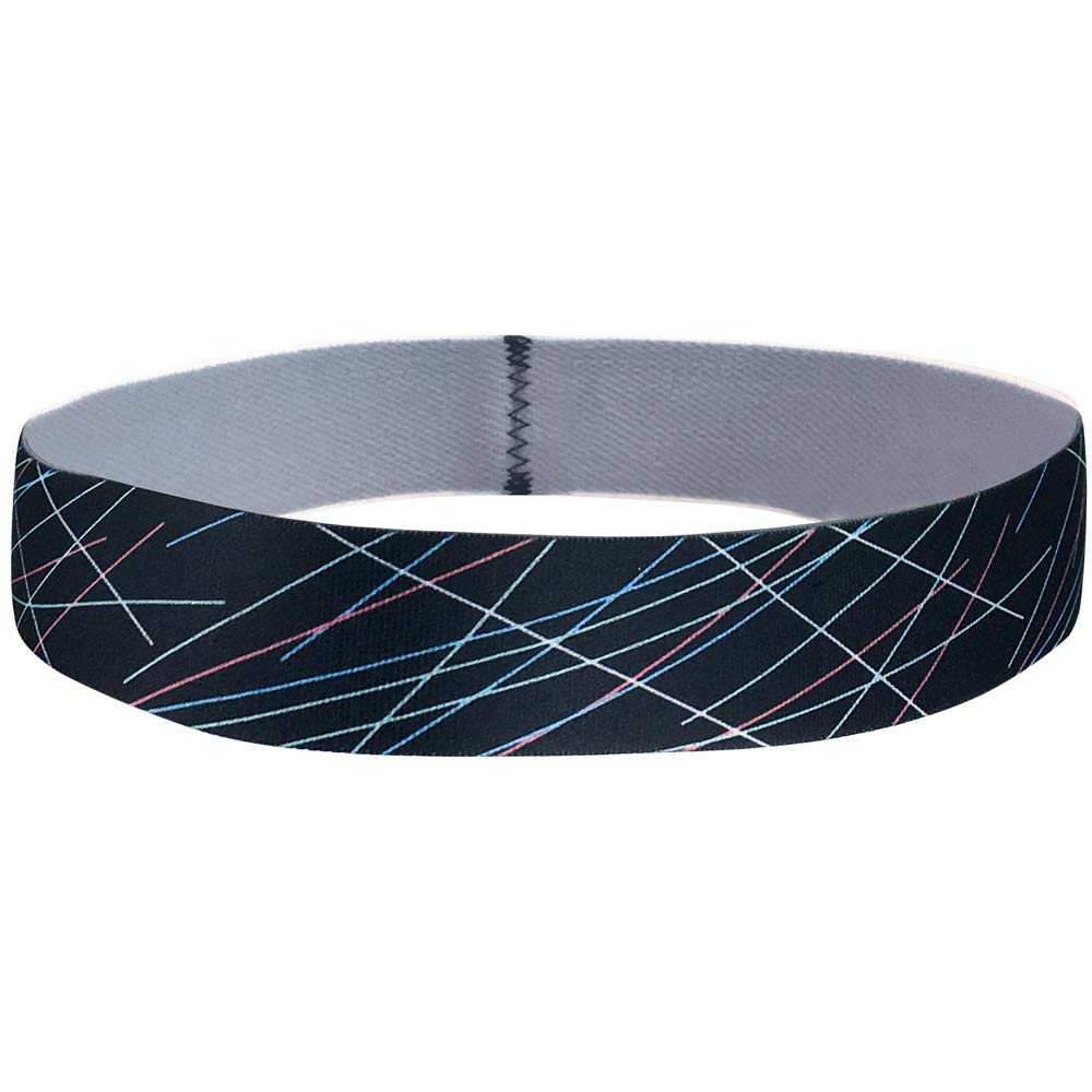 Sports Headbands Moisture Wicking Athletic Wristbands Pack of 6 for Men