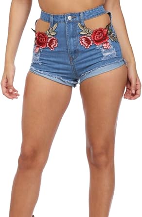 cut out jean shorts