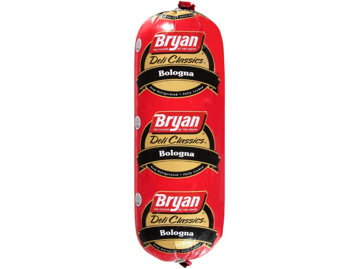 Bryan American Bologna 2 per case. Jerky And Dried Meats Grocery & Gourmet Food
