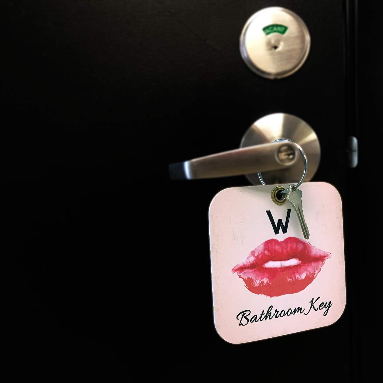 Pro Image Large Restroom, Pass Key Holder wKey Ring Cool Design, Multi Color - Image 4