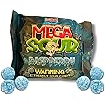Barnetts Mega Sour Bombs - Extremely SOUR Candy Gift - 3.2 oz. Bag By Lyza's Sweets & Treats (Blue Raspberry)