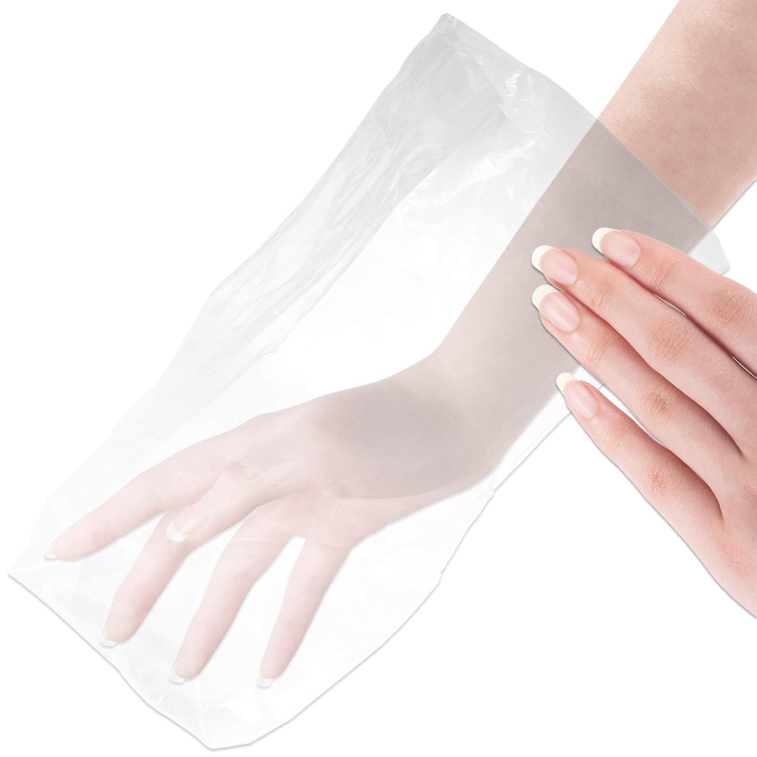 100 Counts - Pana Paraffin Wax Thermal Mitt Bath Liners for Hand or Foot Professional or Personal Use, 15 x 10 Inches : Beauty