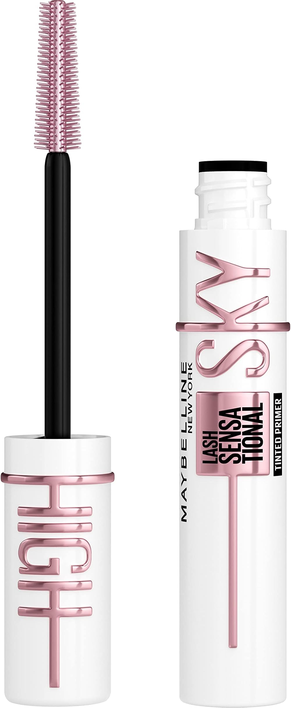 Maybelline Lash Sensational Sky High Serum Mascara Primer Lengthening Thickening