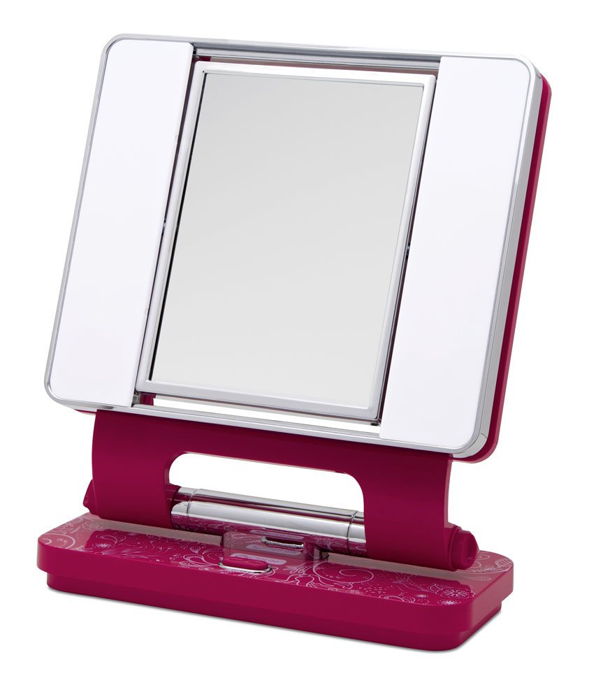 Buy Ott Lite Natural Daylight Makeup Mirror, Pink/White/Chrome (26 Watt