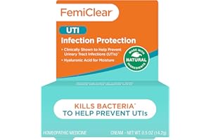 FemiClear Infection Protection Vulva Cream, Protection Against Urinary Tract Infections and Recurring UTIs, Made with Natural Ingredients, Feminine Care