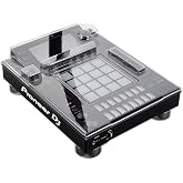 Decksaver Pioneer DJS-1000 Impact Resistant Cover | Smoked Polycarbonate Shell, Guards Faders, Knobs &amp; Switches, Dust, Liquid &amp; Impact Protection, Cables Stay Connected