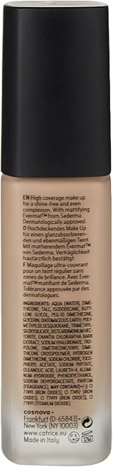 CATRICE All Matt Shine Control Foundation 015 Cool Vanilla Beige Long-Lasting view 2
