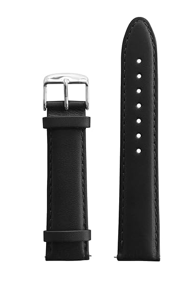 BULLAZO Wechselarmband mit Schnellwechselfunktion, 20 mm, Leder, versch. Farben