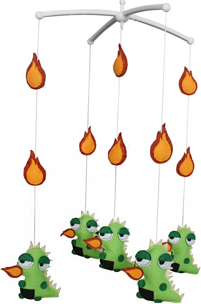 dragon crib mobile