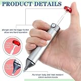 FITTG 2 Pcs Solder Sucker Desoldering Pump Aluminum Heat Resistant No-Clog view 4