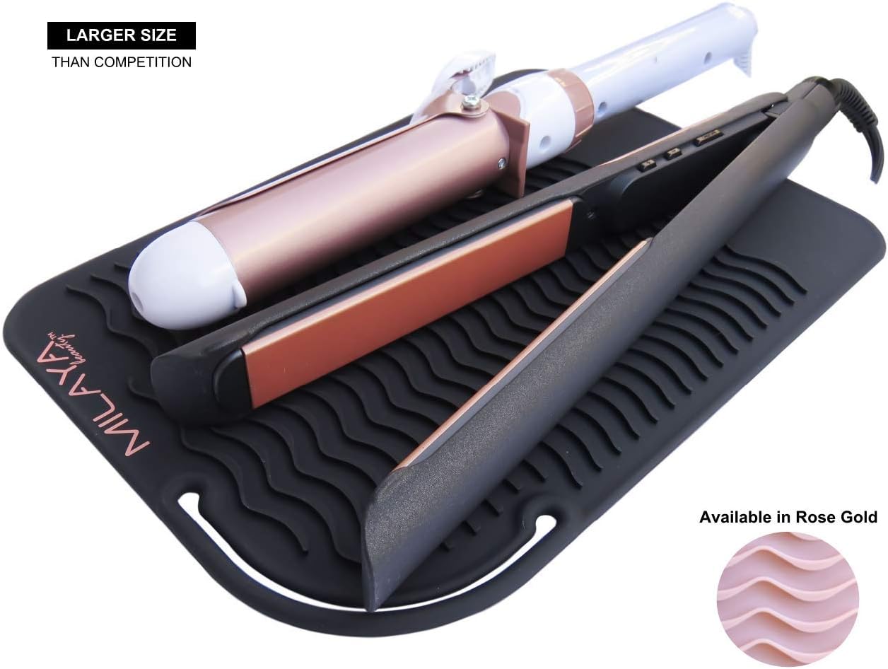 Milaya Beauty Professional Silicone Heat Resistant Styling Station