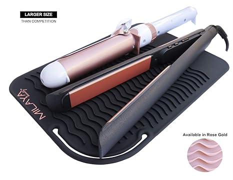 Buy Professional Silicone Heat Resistant Styling Station Mat For