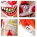 Deluxe Novelty Clown Mask Circus Scary Killer Halloween Horror Latex Full Head Fancy Dress Mask