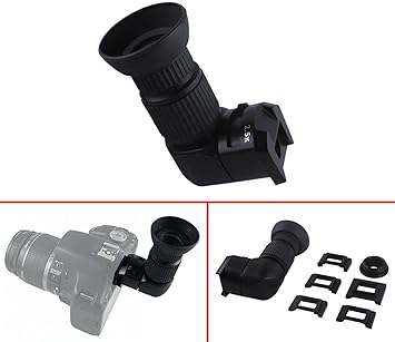 astromania 1 x/2.5 x ampliación Visor de ángulo recto con 6 ...