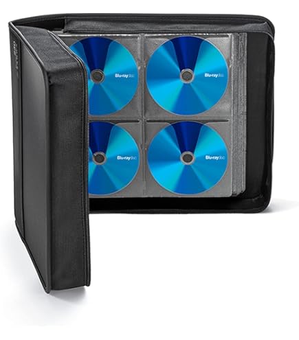 Amazon.com : SANWA 240 Capacity CD Case, Blu Ray Case Holder