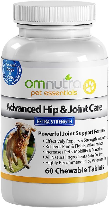 OmNutra Pet Essentials Advanced Hip Joint Formula Pet Supplement