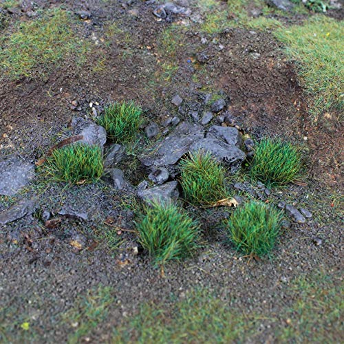 War World Scenics 10mm Wald-Bodendecker Selbstklebende Statische Grasbüschel x 100 - Modellbau Modellbahn Landschaftsbau… – Bild 5