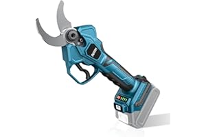 ZUYIYI Cordless Electric Pruning Shears for Makita 18V Battery(NOT Included), 2" Cutting Diameter Brushless Power Pruner, LCD Display, 4 Levels Adjustable, Branches Cutter for Tree & Flower Trimming