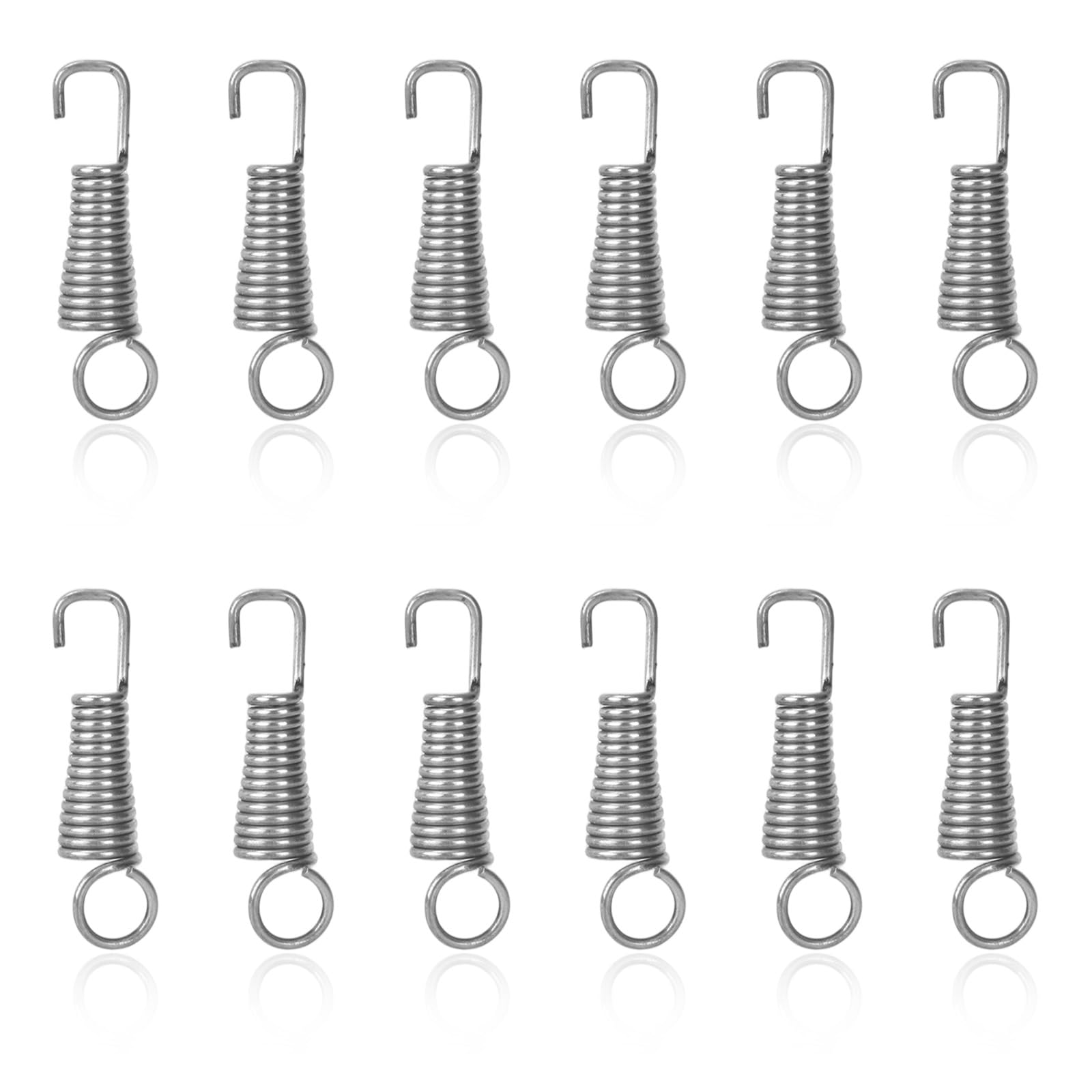 12pcs Vise Grip Spring Clamp, Carbon Steel Replacement Springs for Pliers Compatible with Irwin Vise Grip Locking Pliers (40mm)