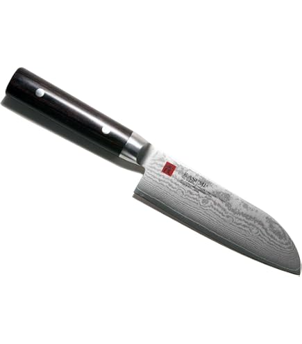 Amazon.com: Sumikama Kasumi TORA 36841 Santoku Knife, 6.5 inches