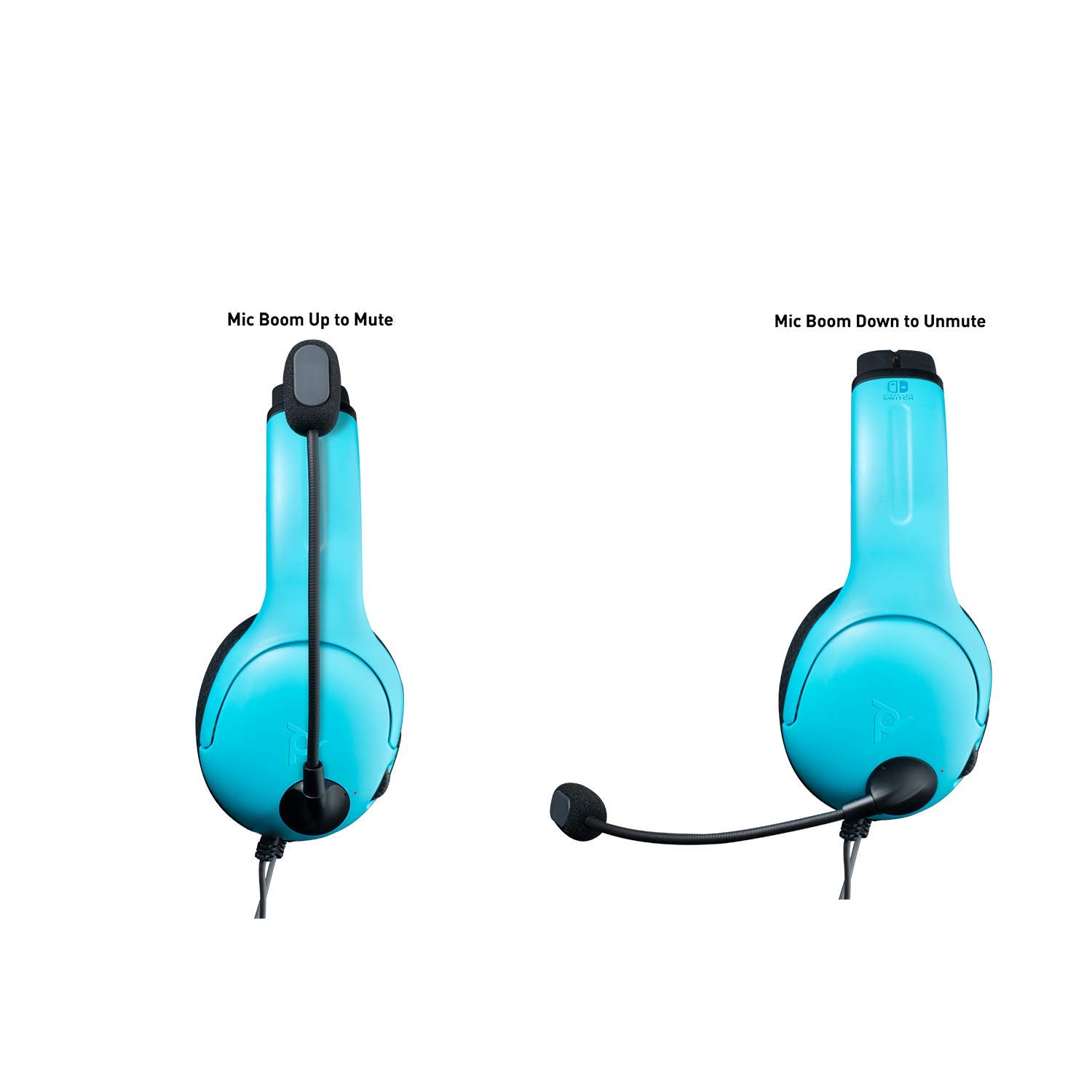 PDP 500-162-NA-BLRD Nintendo Switch LVL40 Wired Stereo Headset Joycon Blue/Red, 500-162-NA-BLRD - Nintendo Switch: Video Games