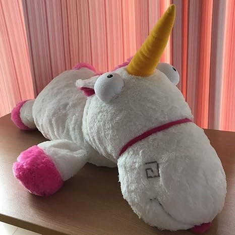 Amazon ミニオン 怪盗グルーのミニオン大脱走 ユニコーン ギガジャンボぬいぐるみ 全長約58cm フラッフィ Usj ぬいぐるみ Big ぬいぐるみ ぬいぐるみ ホビー