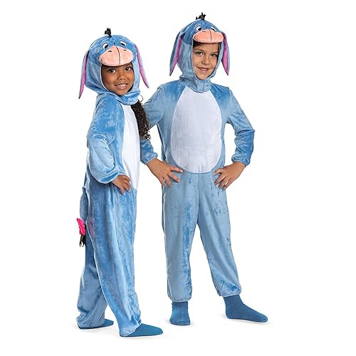 Disguise 144749S-EU Eeyore Deluxe Infant/Toddler (Eu) Fancy Dress Costume, Unisex Children, Multi, 18-24M