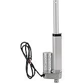 MYFULLY Electric Stroke Linear Actuator | DC 12V Heavy Duty 4" Linear Actuator Motor with Mounting Bracket 900N(225lbs) Max. 