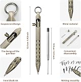 AUAUY Bolt Action Pen with Gift Case 1mm Black Ink Refill 5 Refills view 2