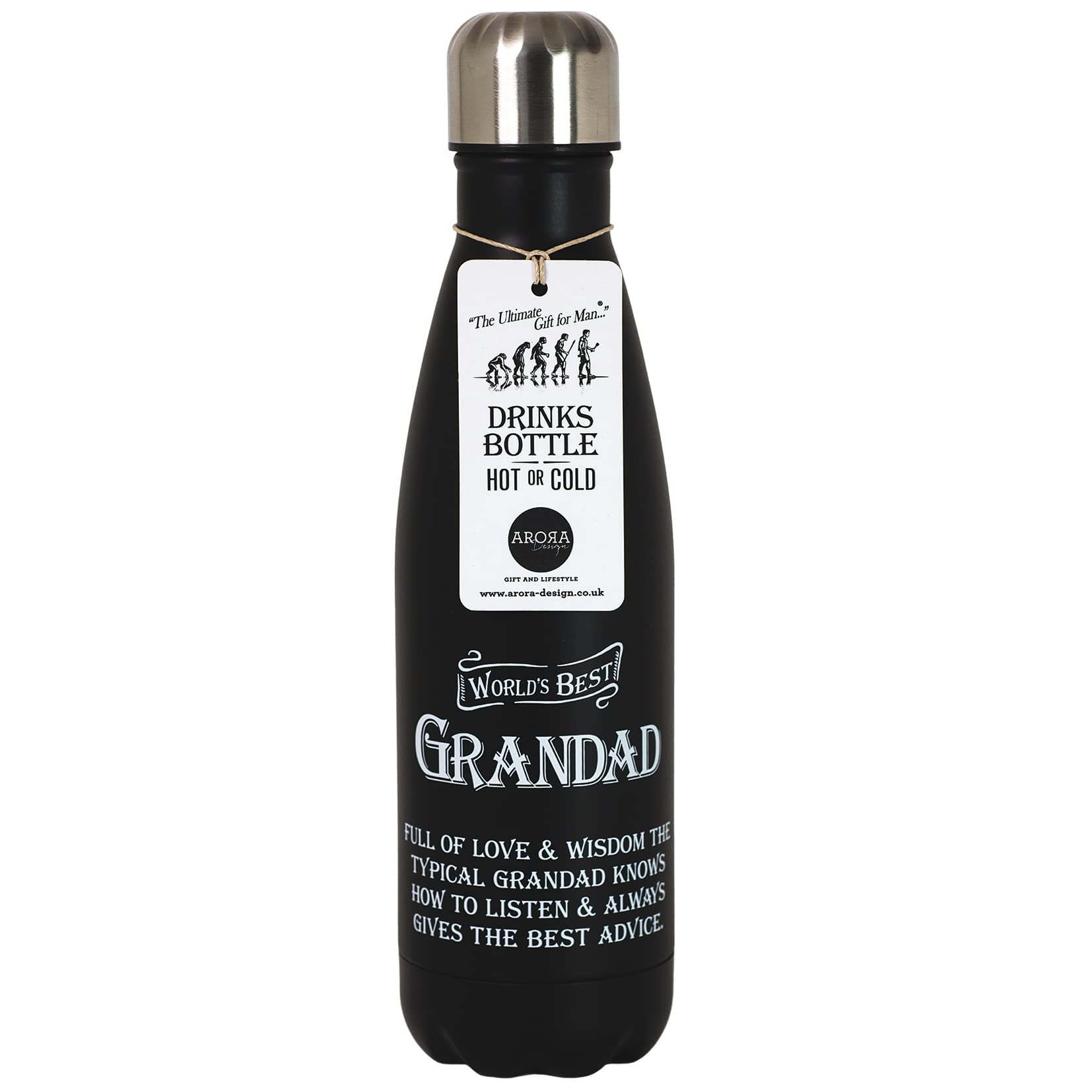 Ultimate Gift for Man 8984 Grandad Water Bottle