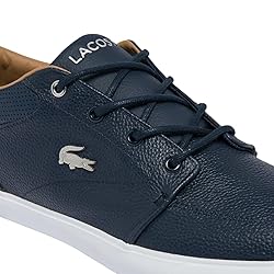 Lacoste Men's Bayliss Sneaker, Navy/White, 9