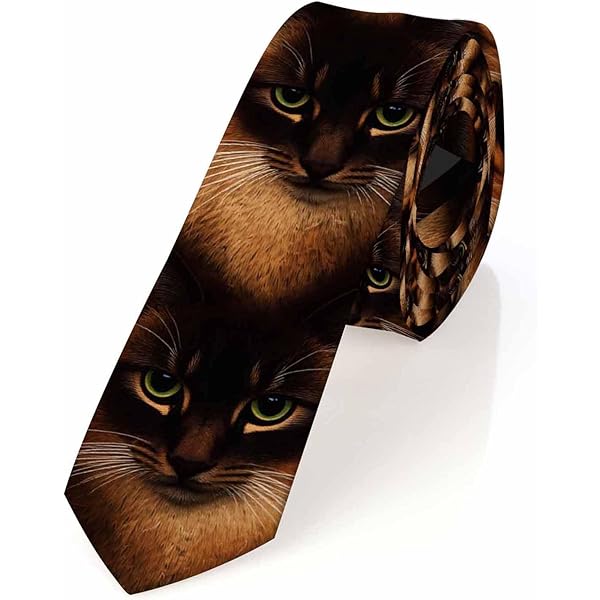 black cat tie