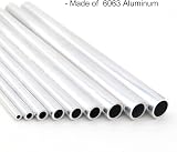 VictorsHome 6063 Aluminum Round Tube 8mm OD 2mm Wall 300mm Length Seamless view 3