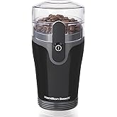 Hamilton Beach Fresh Grind Electric Coffee Grinder for Beans, Spices and More, Stainless Steel Blades, Removable Chamber, Mak