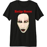 Marilyn Manson Big Face Red Lips Premium Tri-blend T-Shirt