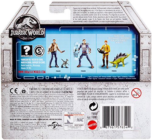 Jurassic World FMM04 Basis Figur Dschungel-Söldner & Dimorphodon – Bild 7