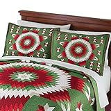 Festive Holiday Star Pillow Sham