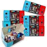 Shescrzionu Video Game Party Favors Boxes 12 PCS-Perfect Gamer Party Favors,Party Favor Boxes with Window,Game On Birthday Decorations Video Game Birthday Decorations,Game Bags,Video Game Gifts Aa01