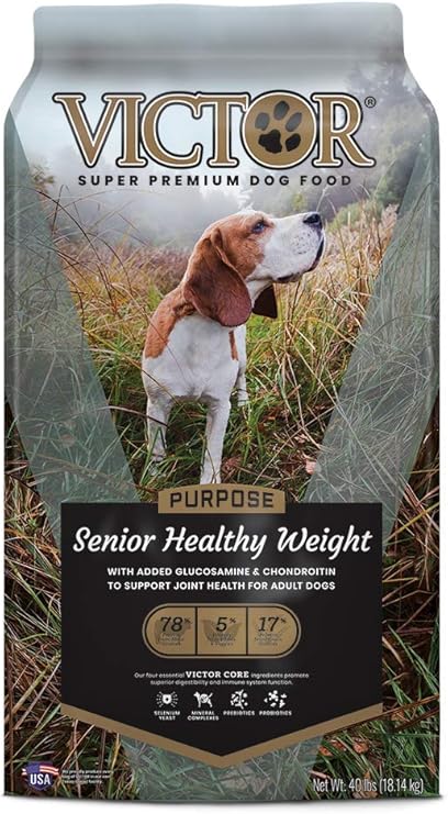 victor dog food for senior dogs