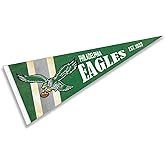 Philadelphia Eagles Throwback Vintage Retro Pennant Flag