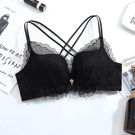 2019 NEW Women's Lace Bra Sexy Sheer Underwire Bra No Show Bra Pack