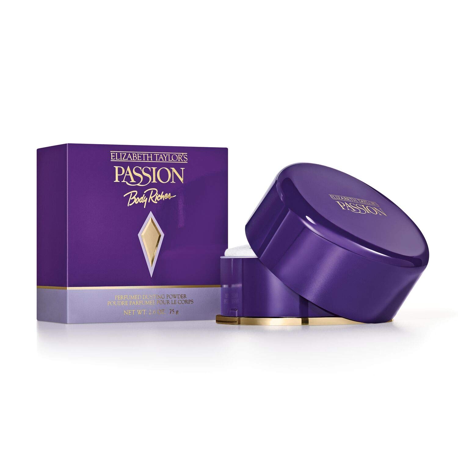 Photo 1 of Body Powder for Women by Elizabeth Taylor, Passion, Fragrance Dusting Powder, 2.6 Oz