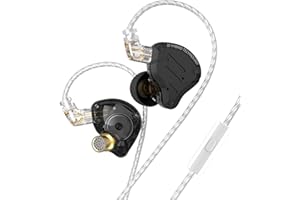 KZ ZS10 Pro in Ear Monitor, 4BA 1DD KZ Headphone Multi Driver in Ear Earphone IEM, on Stage HiFi Monitor for Singer Guitarist