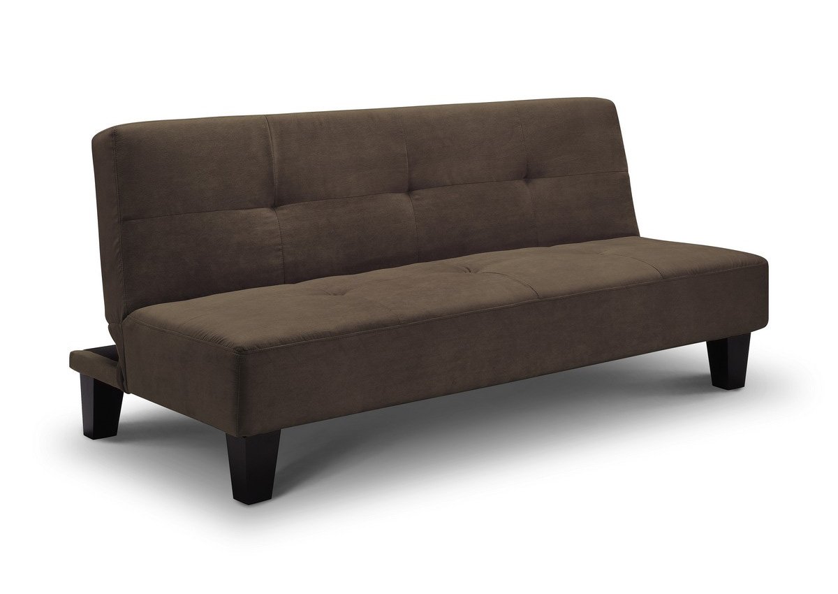 Daytona Folding Sofa Bed in Faux Suede Fabric Amazon.co.uk Kitchen & Home