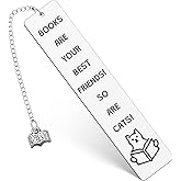 Cat Lover Bookmarks Book Lovers Gifts Book Marks for Reading Women Funny Bookmarks for Cat Lover Cute Bookmark Reading Accessories Unique Christmas Birthday Gift for Reader Writers Friends