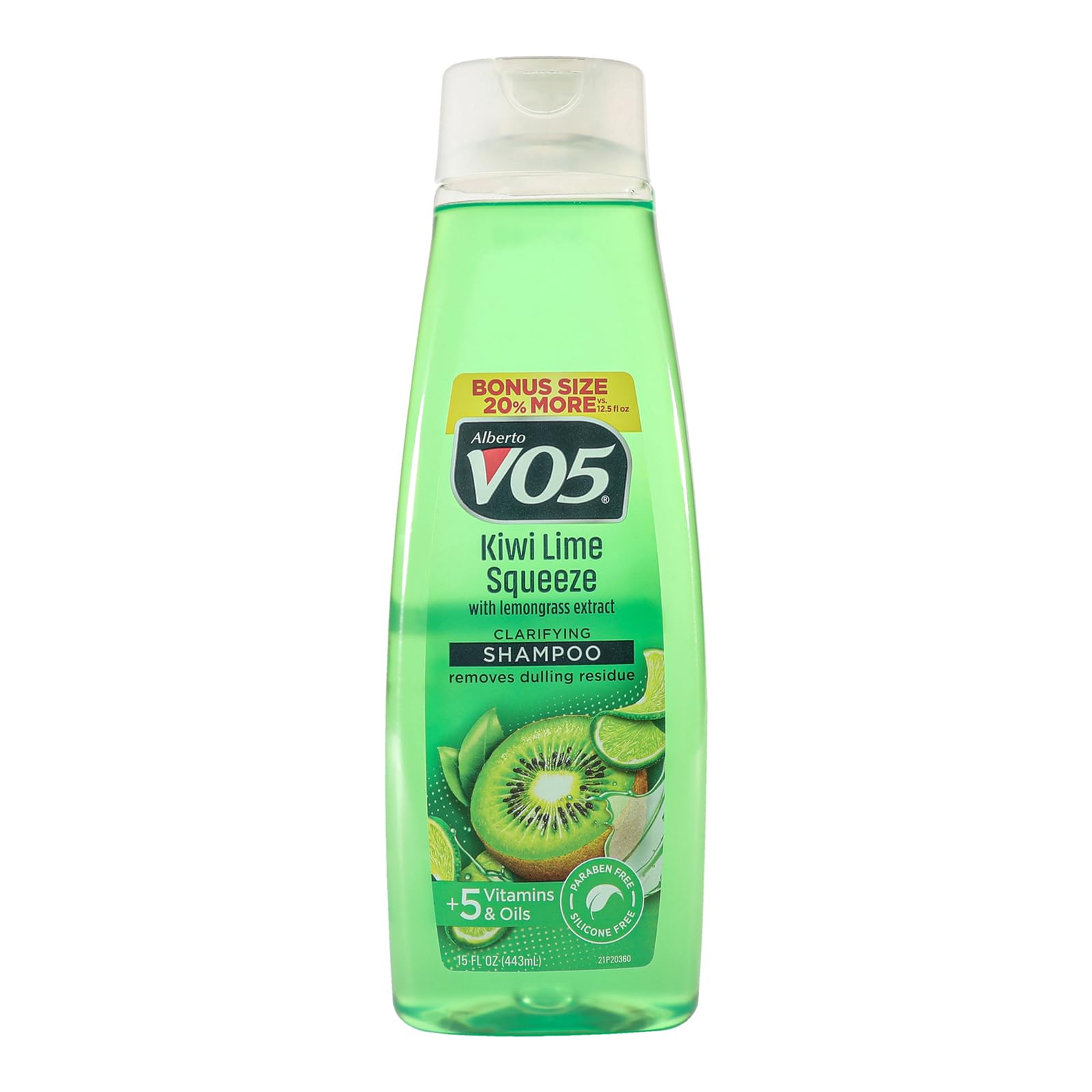 Alberto Vo5, Herbal Shampoo For Normal Hair, Squeeze Kiwi Lime - 15 Oz