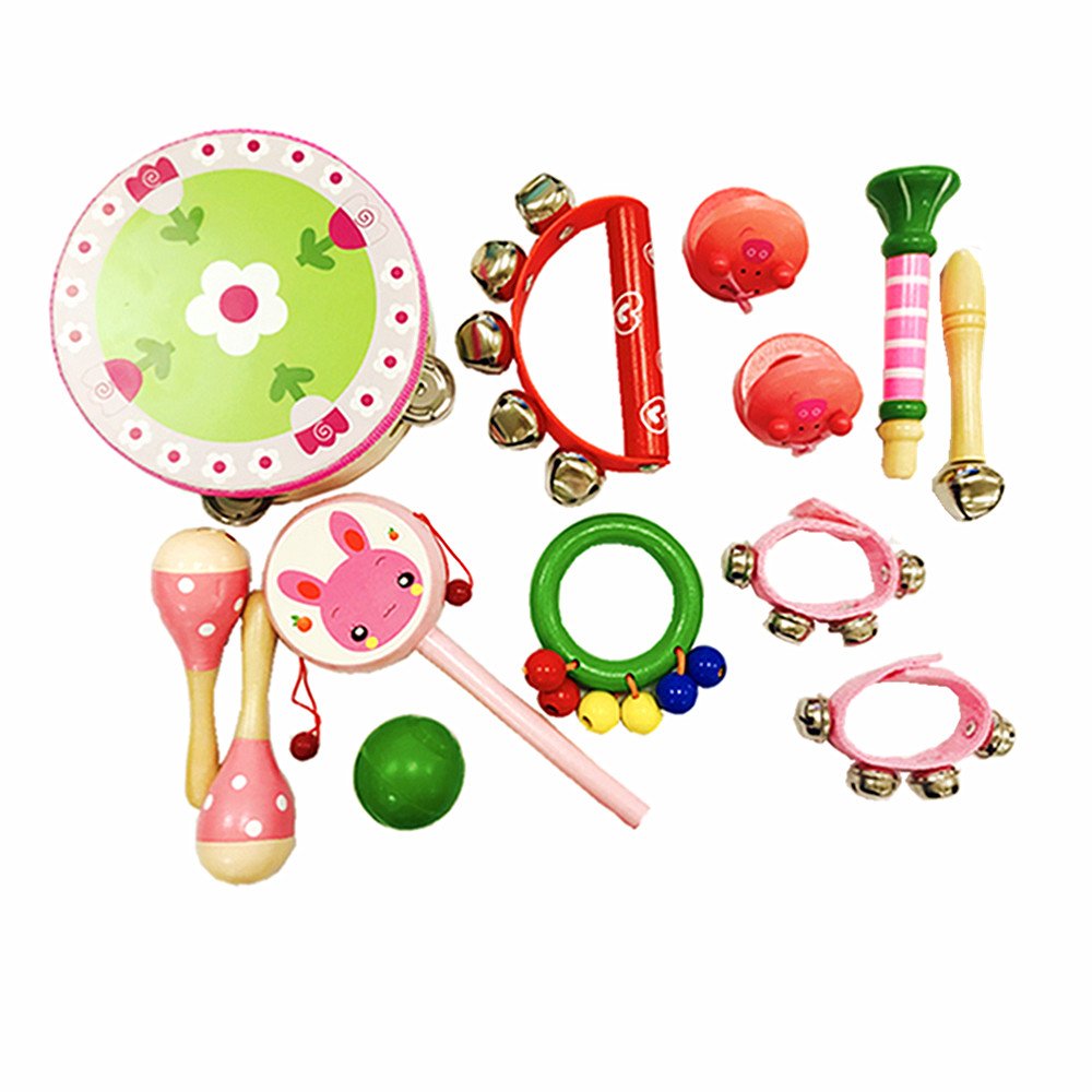 Juguete Educativo Amazon Maracas Bebe Instrumento Musical Bebe