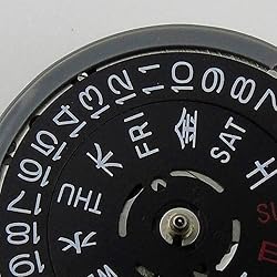 SaiDian 1Pcs NH36 Watch Movement NH36A Black